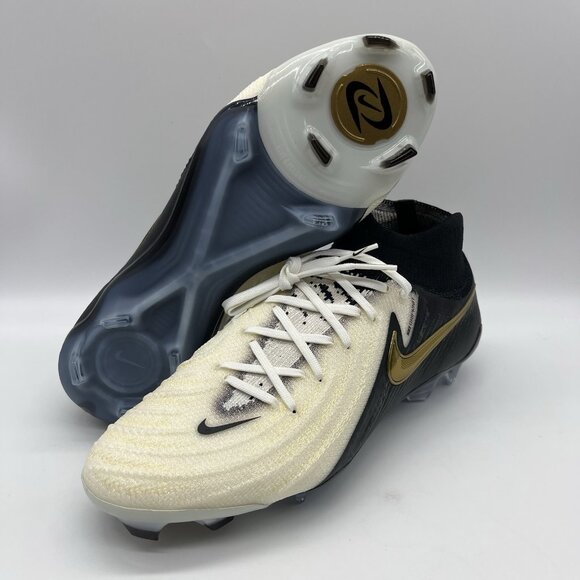 Nike Phantom Luna 2 II Elite FG Soccer Cleats White Black Men\'s 6.5 FJ2572-100 main image 7